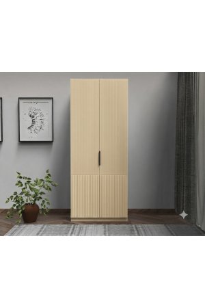 2 Kapılı Askılı Dolap Membran Kapaklı - Görsel 3