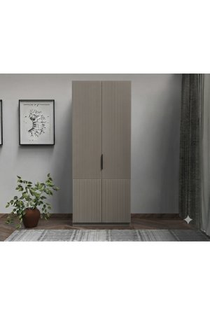 2 Kapılı Askılı Dolap Membran Kapaklı - Görsel 3