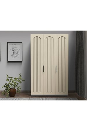 3 Kapaklı Balon Kapak Dolap MDF - Görsel 4