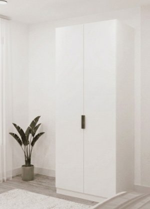 Çift Kapaklı Dolap Komple MDF